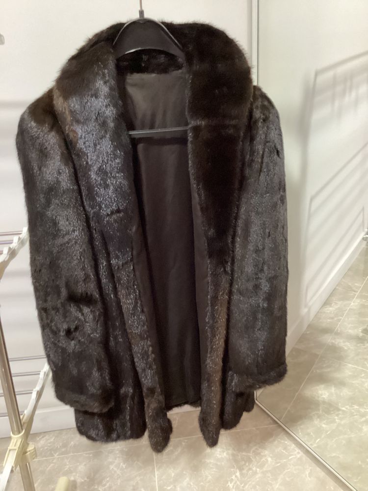 Veste fourrure vison tr�s bon �tat 60 S�te (34)