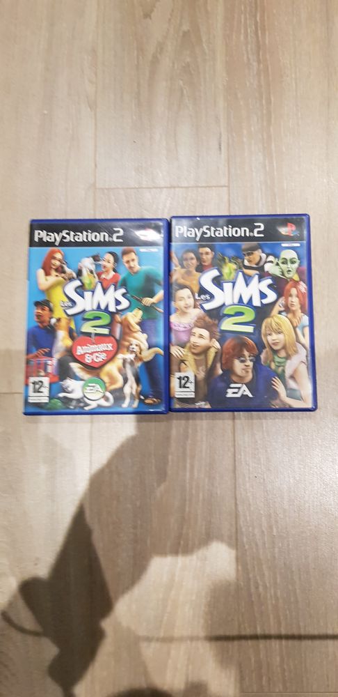 Lot les Sims 2 + Les Sims 2 animaux & Cie PS2 - code offert 20 Montpellier (34)