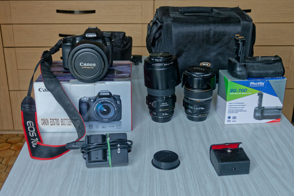 Vends Appareil photo r�flex CANON EOS 70D 0 Nanteau-sur-Essonne (77)