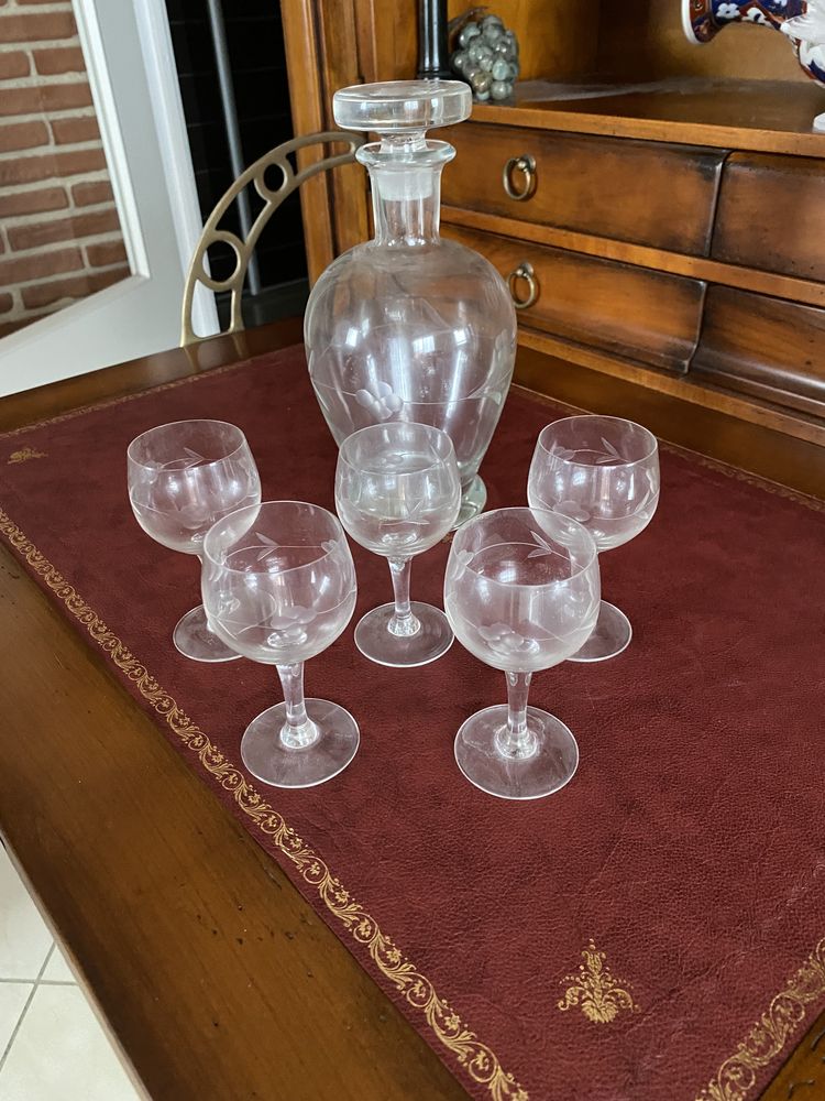 Carafe et verres � liqueur 20 Cugnaux (31)